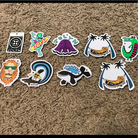 Jolyn Clothing Other Jolyn Stickers Usa Swim Team Stickers Poshmark